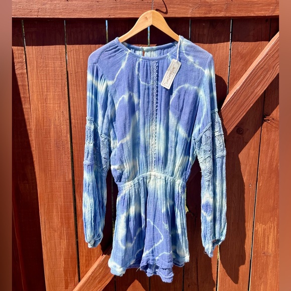 🐬Jens pirate booty tie dye Isabel romper🐬New 🐬Size M - Picture 4 of 8